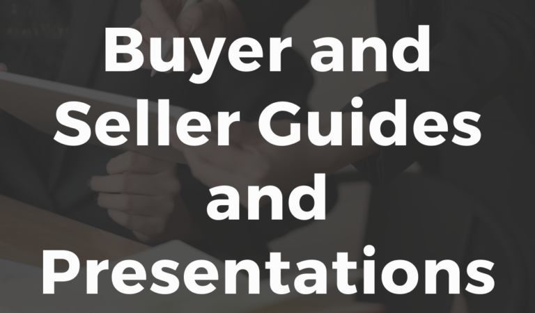 Buyer and Seller Guides and Presentations